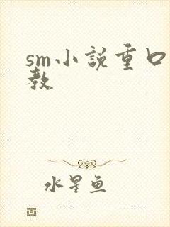 sm小说重口调教