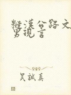 糙汉公路文女撩男现言封面