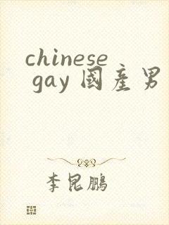 chinese gay 国产男男