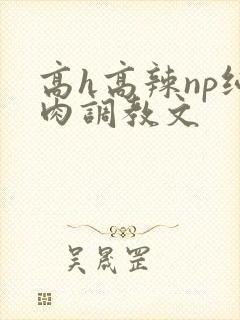 高h高辣np纯肉调教文