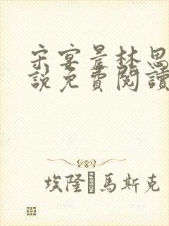 宋宴晨林思微小说免费阅读最新章节封面