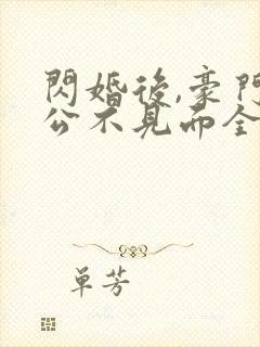 闪婚后,豪门老公不见面全文免费下载