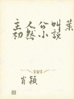 主人公叫叶辰萧初然小说封面