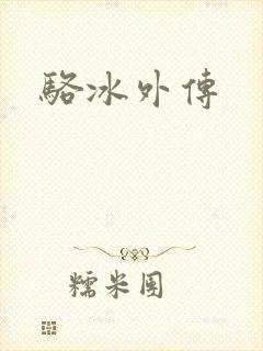 骆冰外传