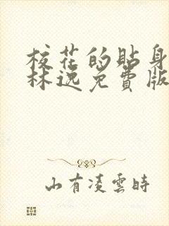 校花的贴身高手林逸免费版封面