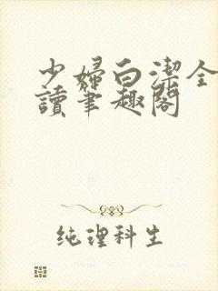 少妇白洁全文阅读笔趣阁封面