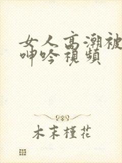 女人高潮被爽到呻吟视频