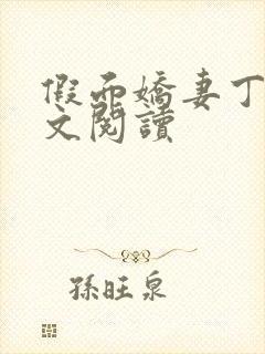 假面娇妻丁洁全文阅读