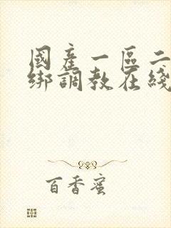 国产一区二区捆绑调教在线