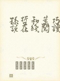 孙哲和叶巧的小说在线阅读封面