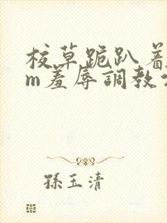 校草跪趴着被sm羞辱调教污文