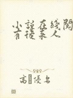 小说在线阅读还有后来人