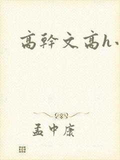 高干文高h小说