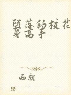 堕落的校花的贴身高手封面