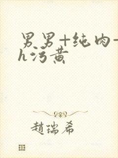 男男+纯肉+高h污黄