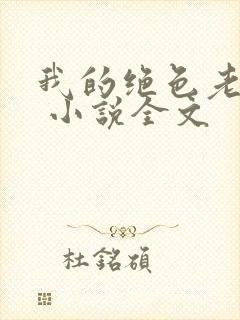 我的绝色老板娘 小说全文