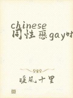chinese同性恋gay啪啪啪封面