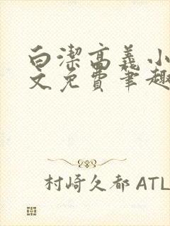 白洁高义小说全文免费笔趣阁阅读高封面