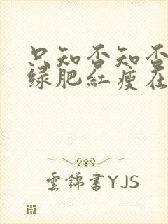 只知否知否应是绿肥红瘦在线观看