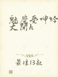 魅魔受呻吟双腿大开h封面