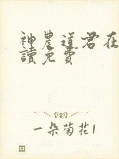 神农道君在线阅读免费