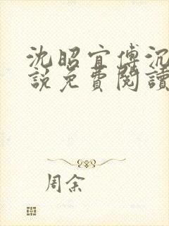 沈昭宜傅沉砚小说免费阅读最新章节封面