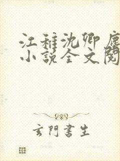 江稚沈卿尘免费小说全文阅读