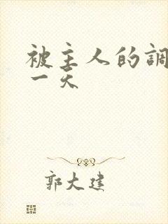 被主人的调教的一天