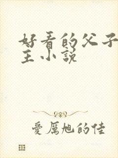 好看的父子双男主小说封面
