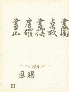 书房书桌书柜的正确摆放图