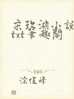 宋玫湖小说凝裕txt笔趣阁封面