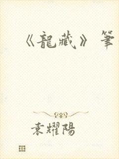 《龙藏》笔趣阁