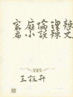 家庭伦理辣文短篇小说辣文短篇小说辣文封面