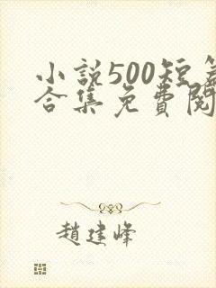 小说500短篇合集免费阅读