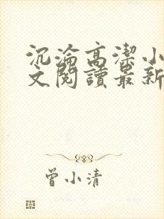 沉沦高洁小说全文阅读最新章节更新