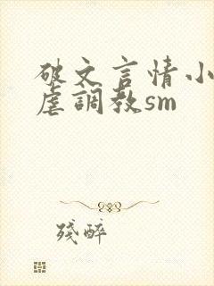 破文言情小说性虐调教sm