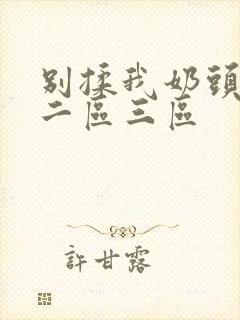 别揉我奶头一区二区三区封面