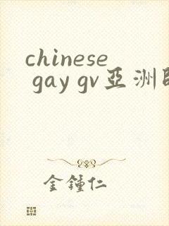 chinese gay gv亚洲帅哥