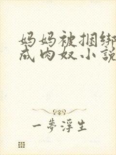 妈妈被捆绑调教成肉奴小说叫什么