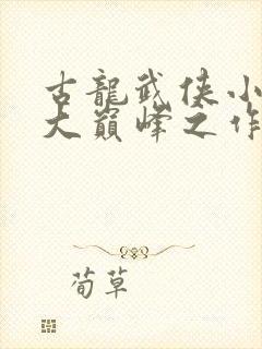 古龙武侠小说十大巅峰之作封面