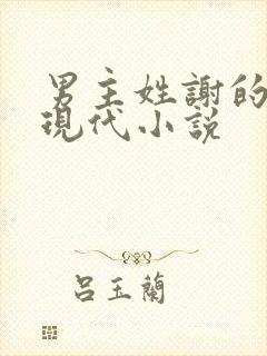 男主姓谢的总裁现代小说