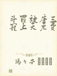 斗罗被唐三哥哥宠上天免费阅读封面