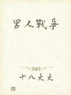 男人战争封面