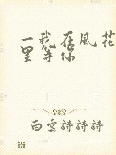 一我在风花雪月里等你