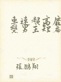 车速超高废文的双男主短篇小说