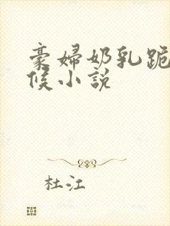 豪妇奶乳跪着伺候小说