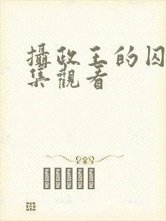 摄政王的囚凰全集观看