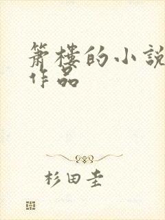 箫楼的小说全部作品封面