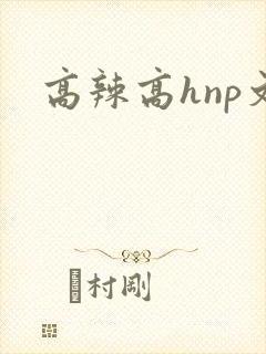 高辣高hnp文封面