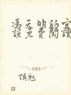 冯天明的官场小说免费阅读